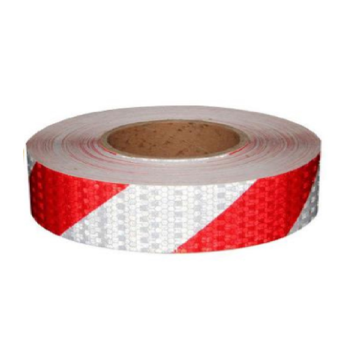 Einheit Diamond Grade Red & White Stripe Reflective Tape 2" X 50M